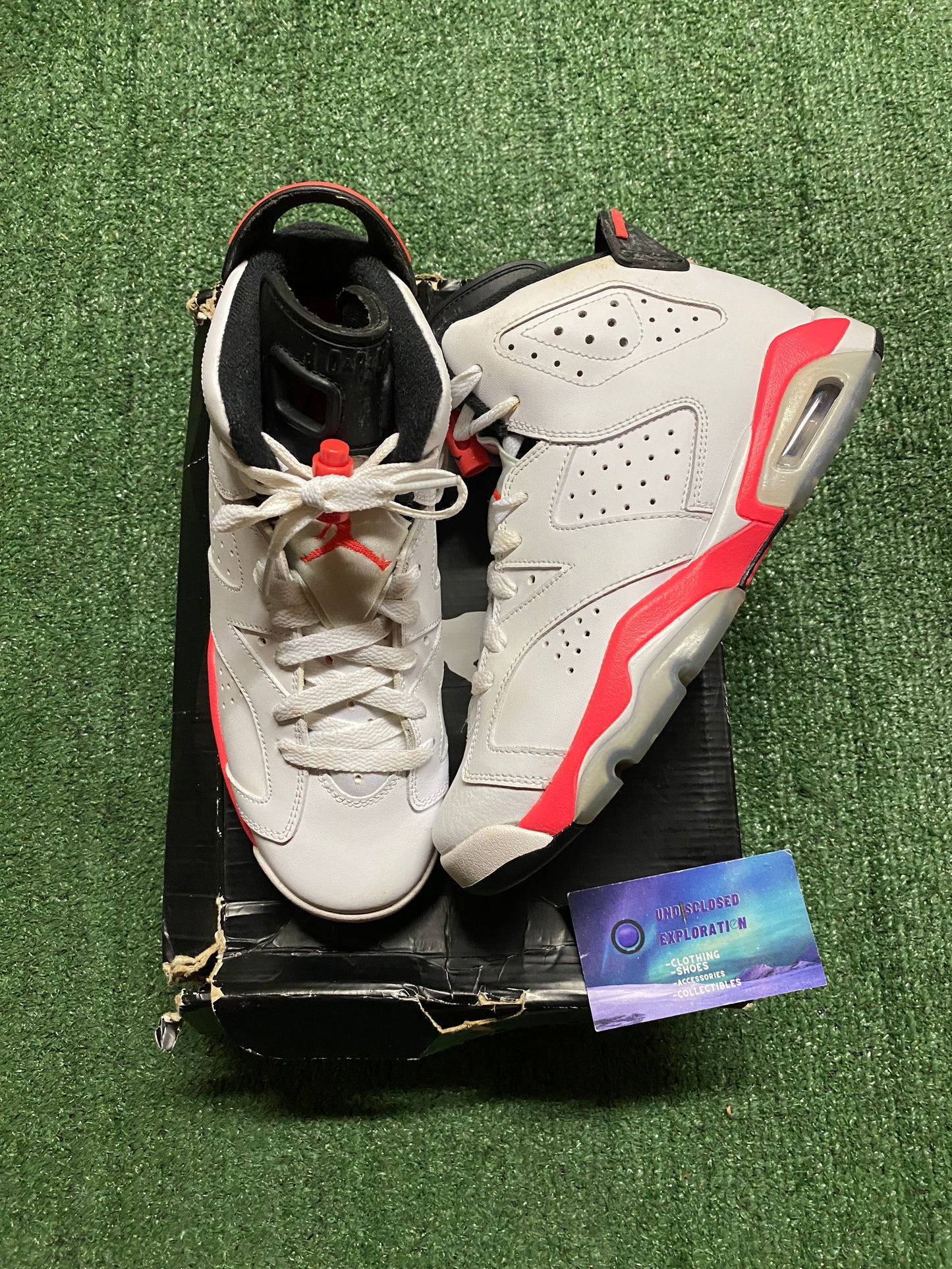 Jordan Retro 6 Infrared 2014 Size 5youth/6.5women