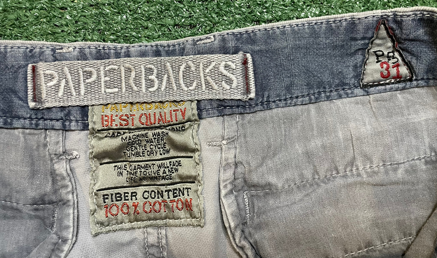 Paperbacks grey shorts