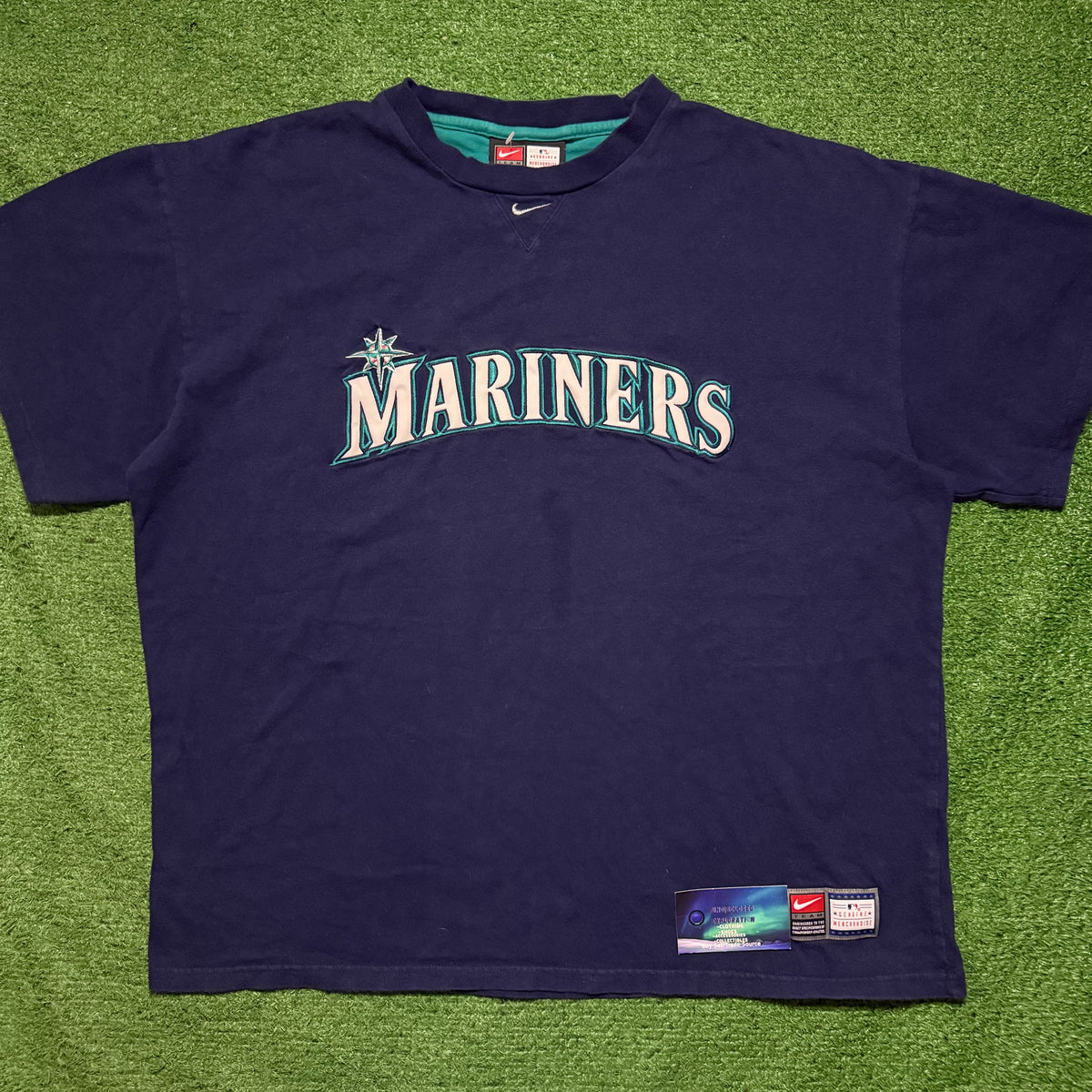 Vintage Seattle Mariners Nike Center Swoosh Shirt