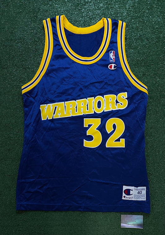 Vintage 1990s Golden State Warriors Joe Smith #32 NBA jersey