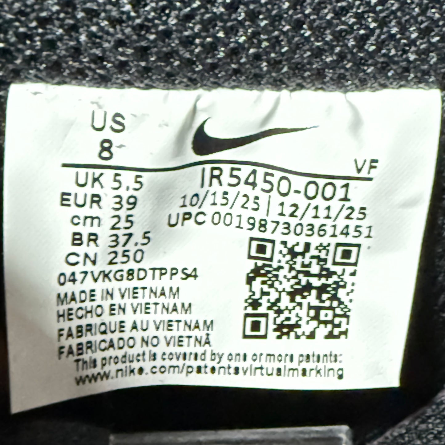 Nike Air Force 1 Low Patent