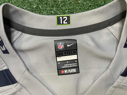 Nike Seattle Seahawks Russell Wilson #3  grey jersey