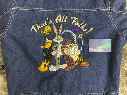 Vintage Looney Tunes Jean Jacket size small