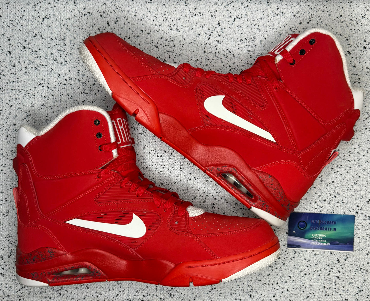 Nike Air Command Force University Red 13 Men/14.5 Women “Preowned”