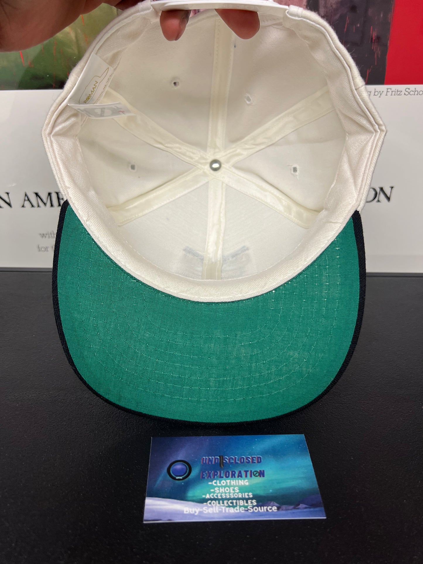 vintage MLB Cooperstown Collection white hat