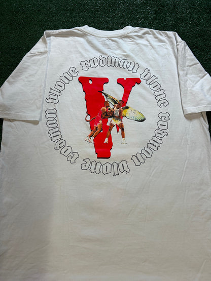 Vlone X Dennis Rodman white tee