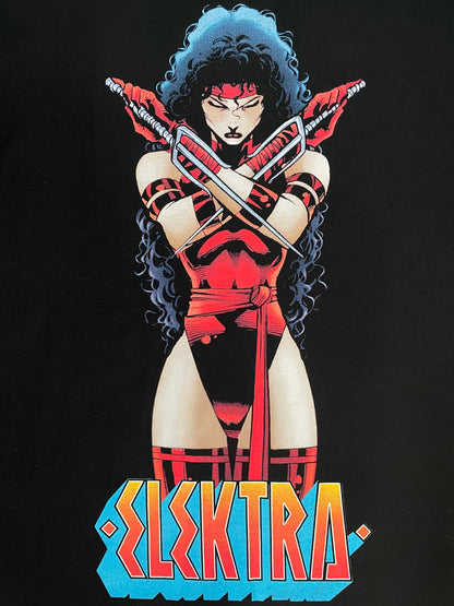 Mask and disguise elektra marvel tee