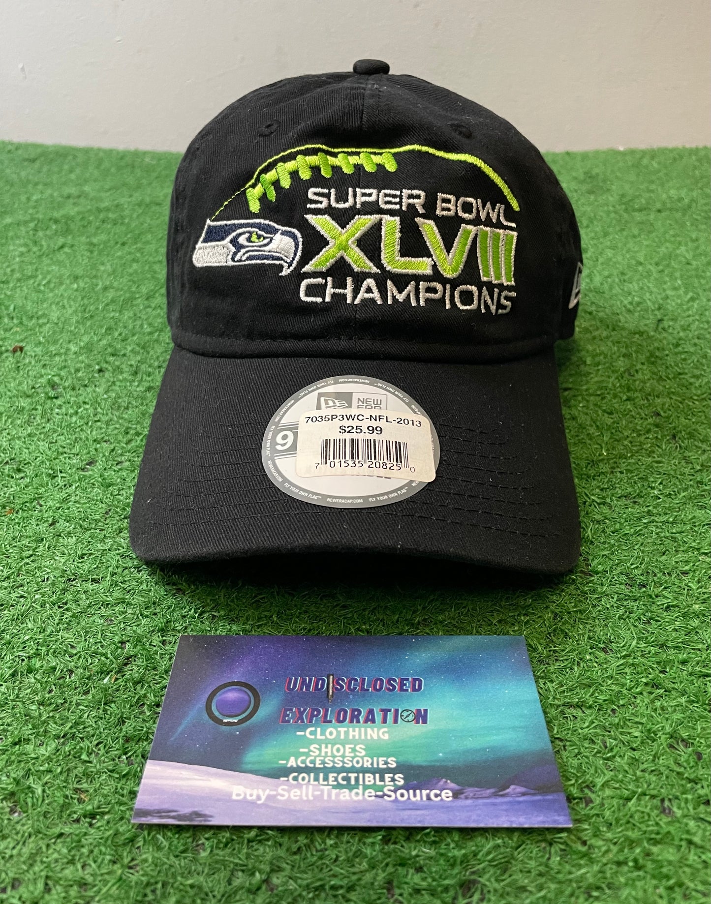 Seahawks Super Bowl Champions 48 embroidered new era hat