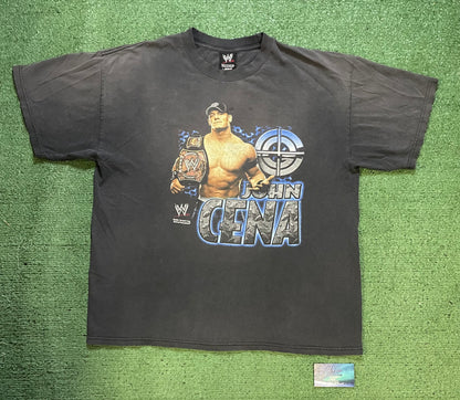 Vintage 2000s John Cena WWE tee
