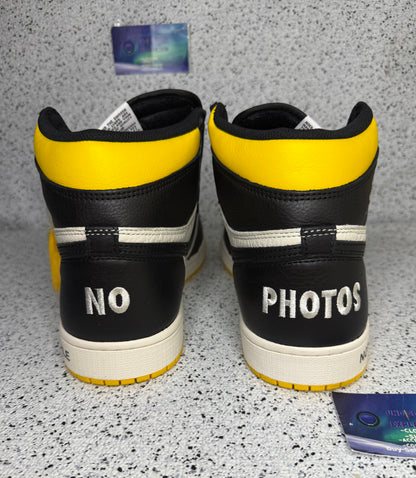 Jordan 1 Not For Resale Yellow