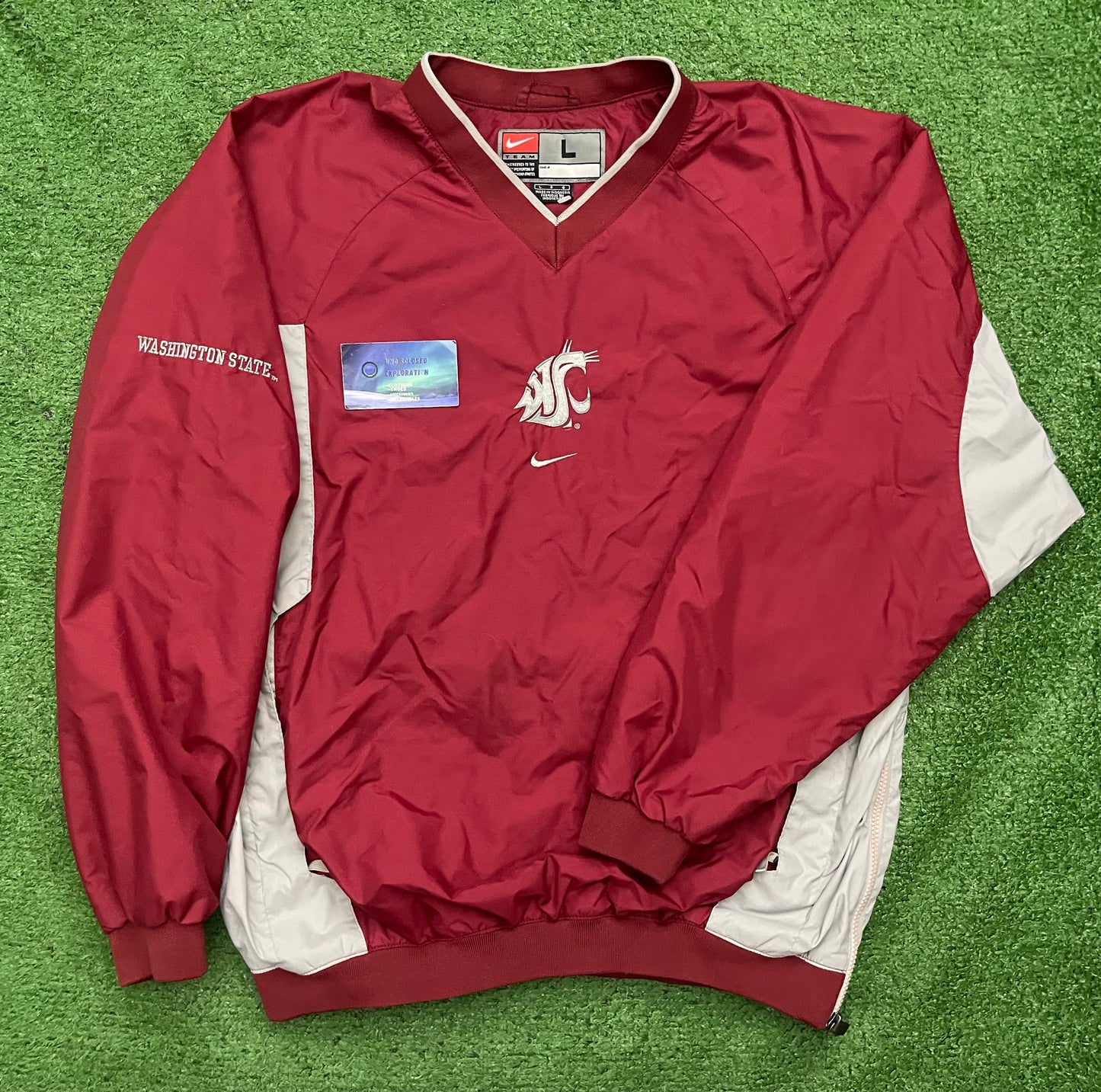 Vintage Y2K Washington State University WSU Nike Center Swoosh Pullover