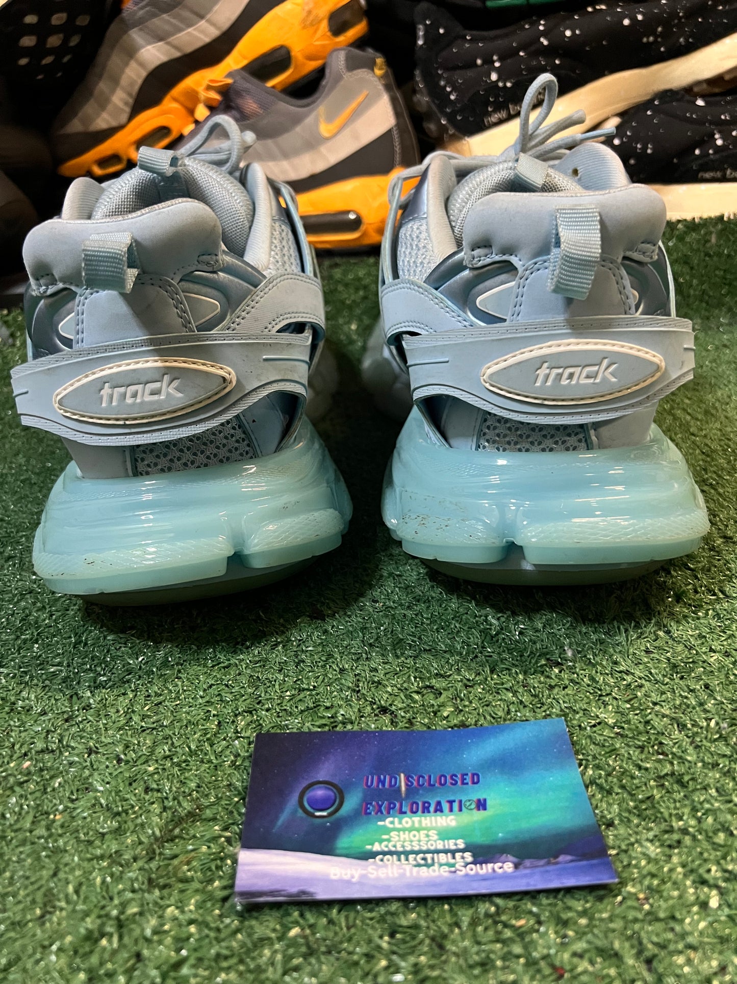 Balenciaga track light blue size 12men/13.5women(EU 45)