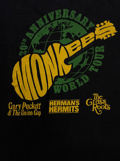 vintage 1986 The Monkees 20th Anniversary Tour tee