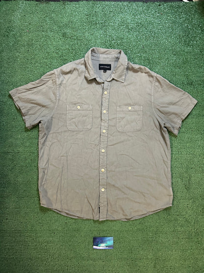 Lucky brand grey button up