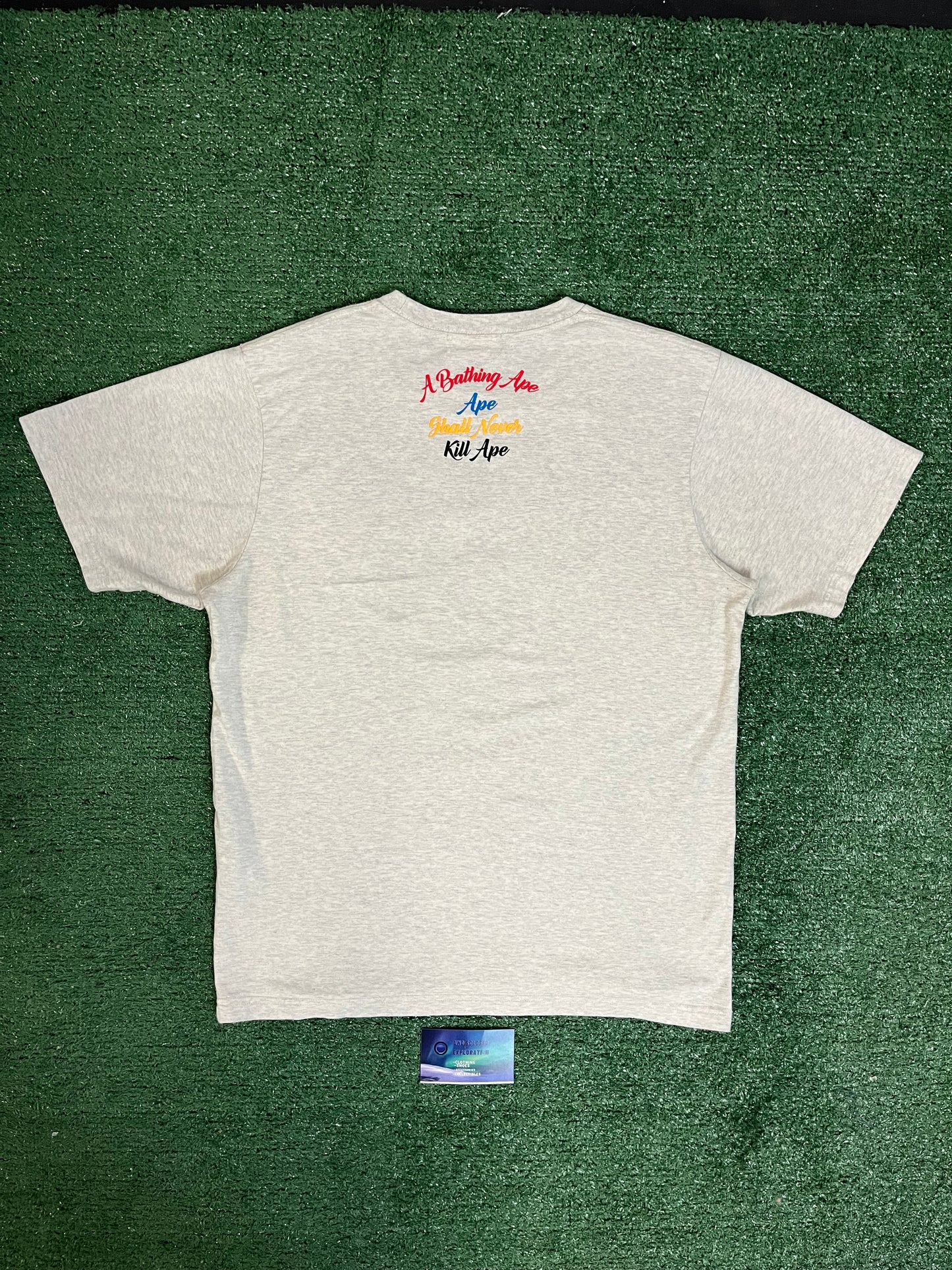 Bape A Bathing ape multicolor college tee