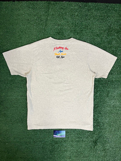 Bape A Bathing ape multicolor college tee