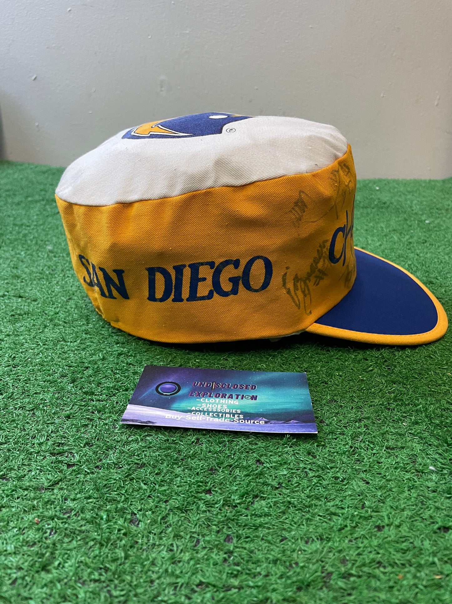 Vintage 1980s San Diego Chargers NFL painters hat