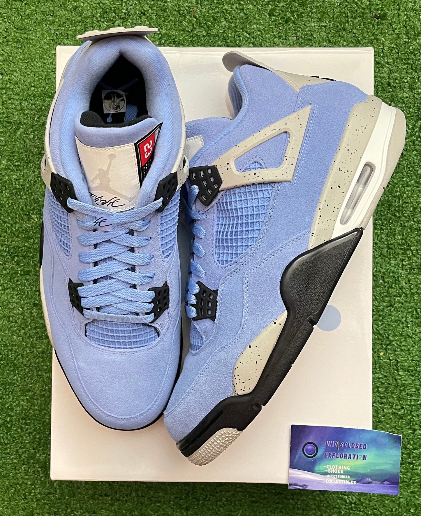 Jordan 4 University Blue Unc