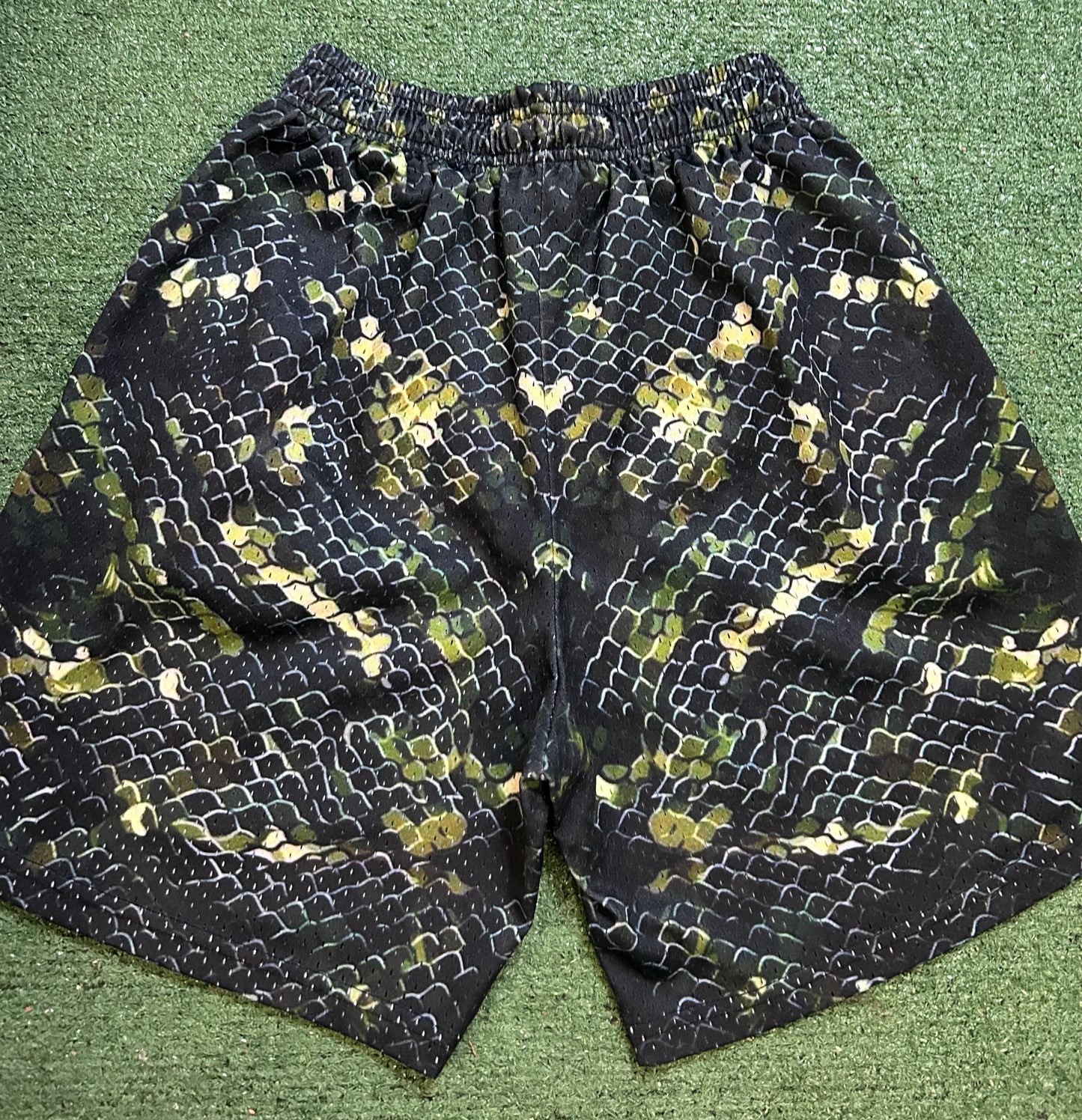 Lucky dog snakeskin shorts