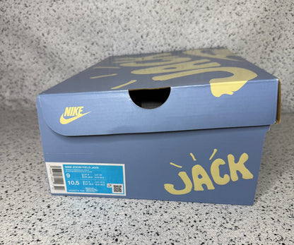 Nike Zoom Field Jaxx Travis Scott Light Chocolate 9 Men/10.5 Women “Preowned”