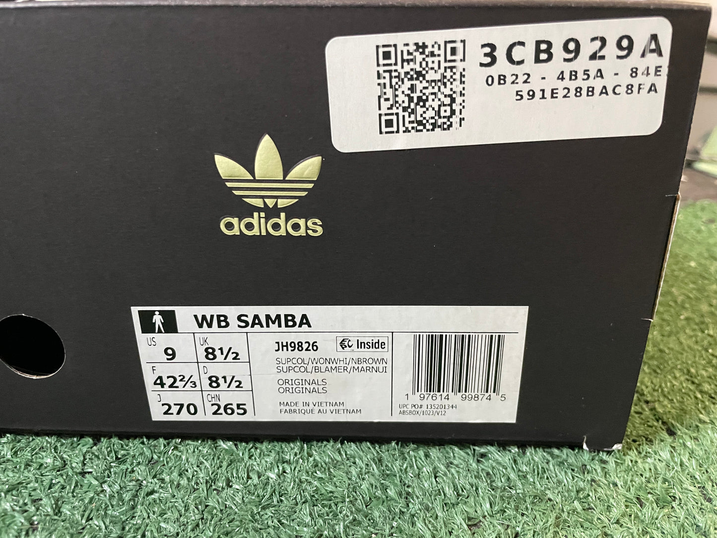 Adidas Samba X wales Bonner croc brown