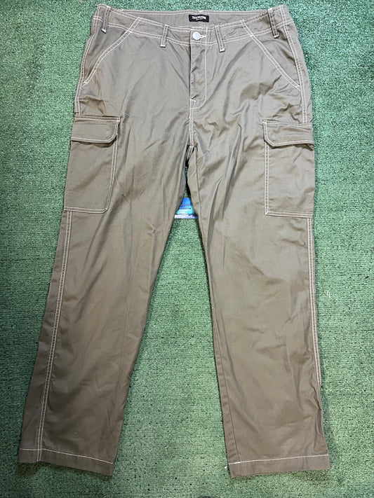 True Religion olive cargo pants