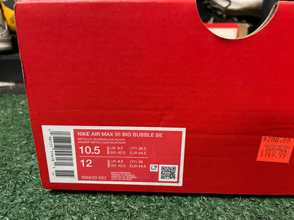 Nike Air Max 95 big bubble metallic silver