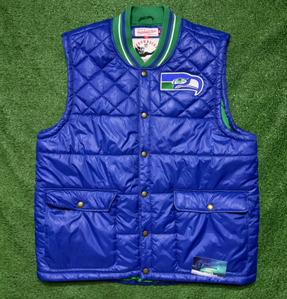 Seattle Seahawks Mitchell & Ness Throwback Vest