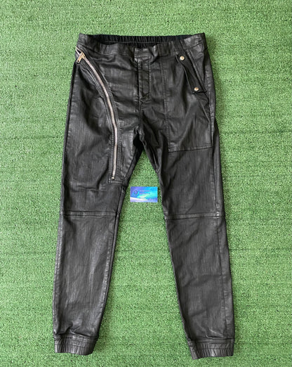 Rick Owens wax air cut jogger pants