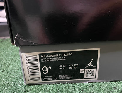 Air Jordan 11 Retro legend blue 2024 size 9.5men/11women