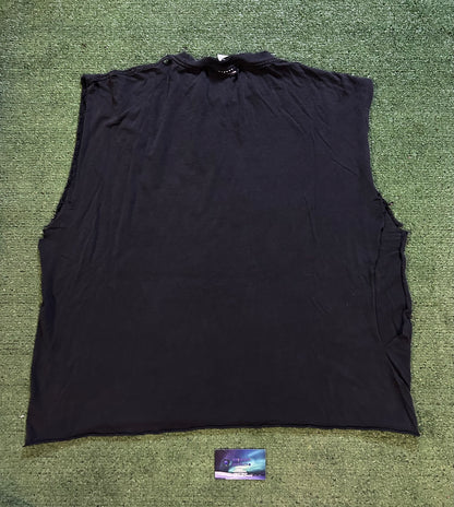 Vintage 2000s  lakers Trifecta Nike center swoosh cutoff tank