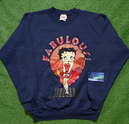 Vintage Y2K Betty Boop Crewneck