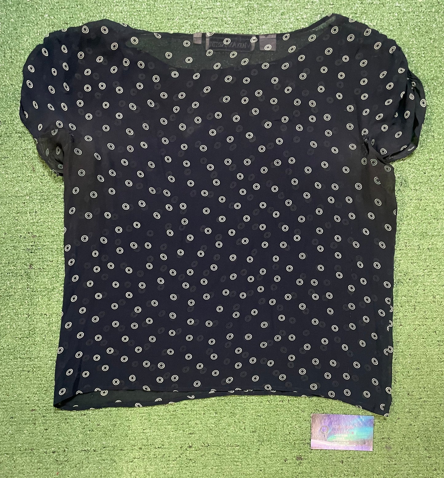 Mary Ann Restivo silk top
