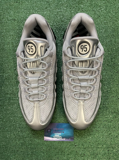 Nike Air Max 95 big bubble metallic silver