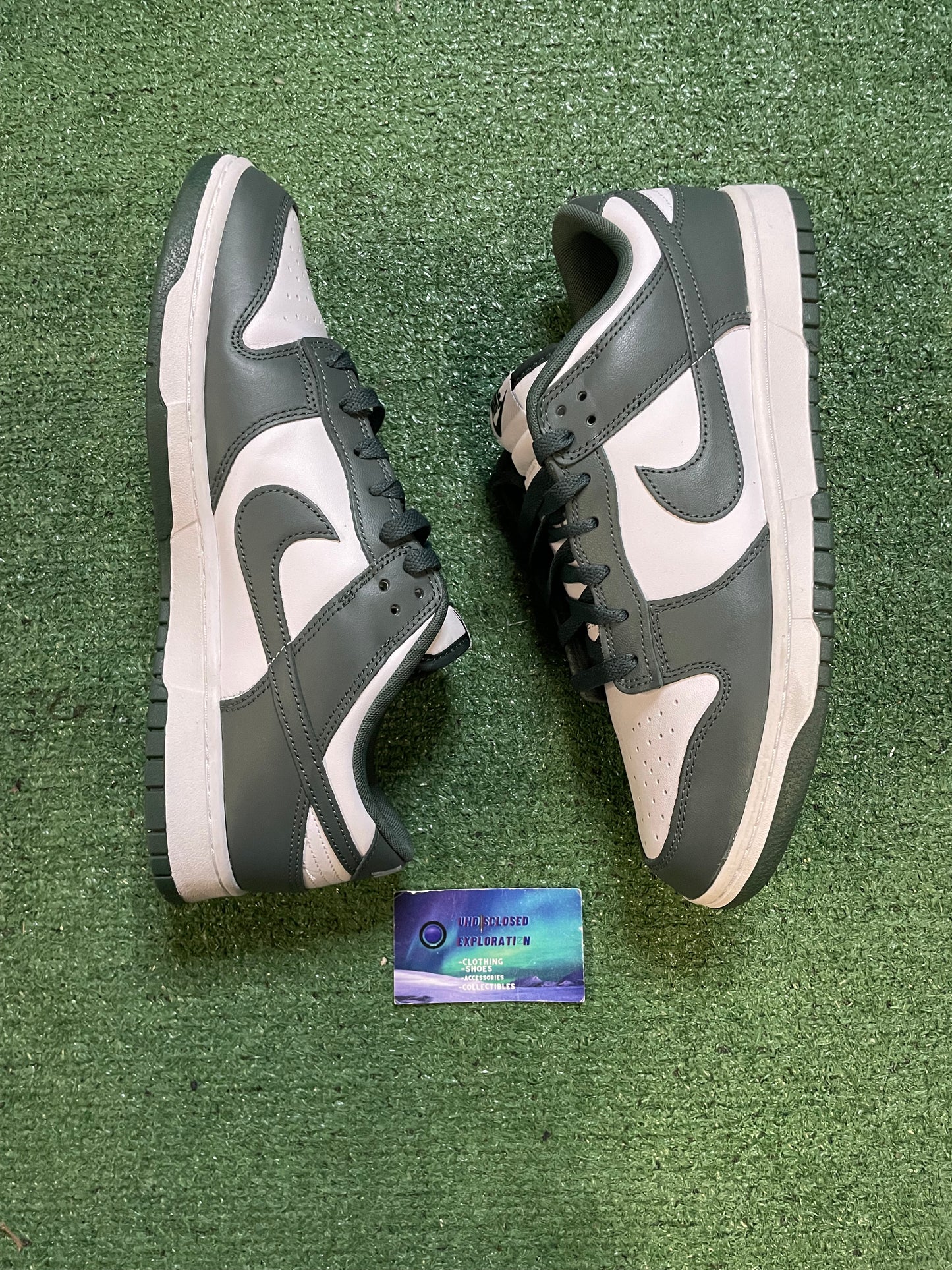 Nike Dunk low vintage green size 12men/13.5women