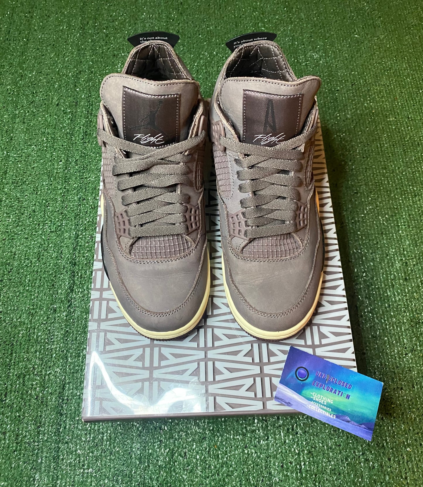 Jordan 4 a ma maniere size 7.5men/9women