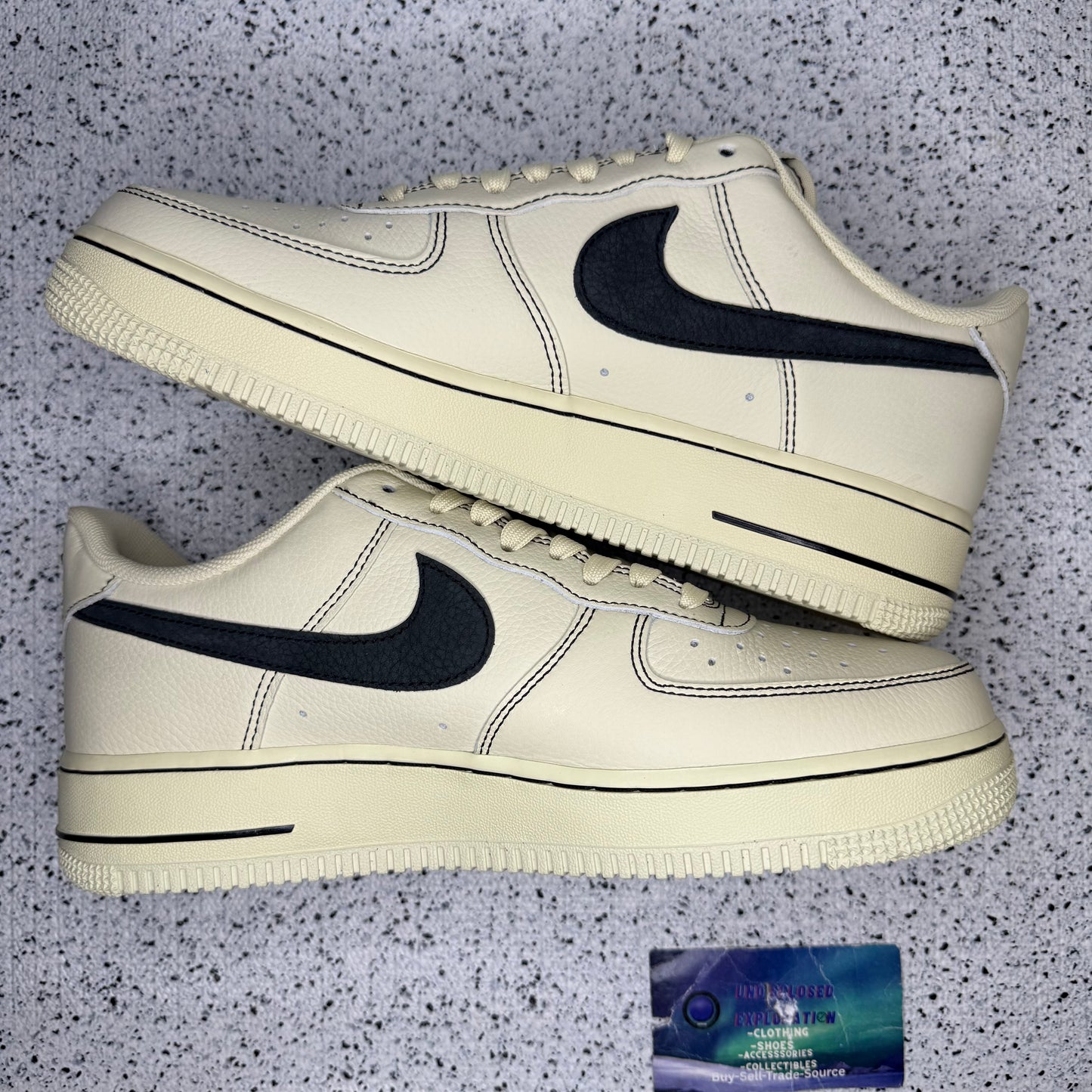 Nike Air Force 1 Low Light Khaki Black