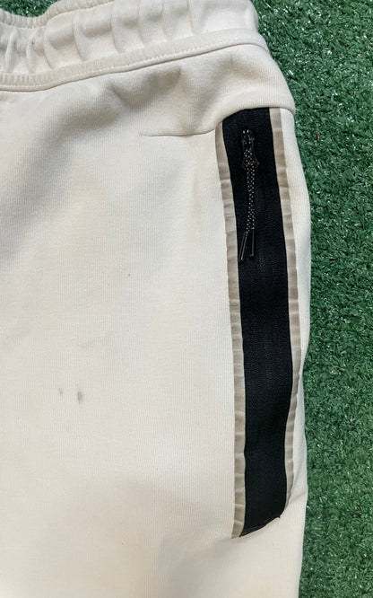Nike beige tech fleece pants