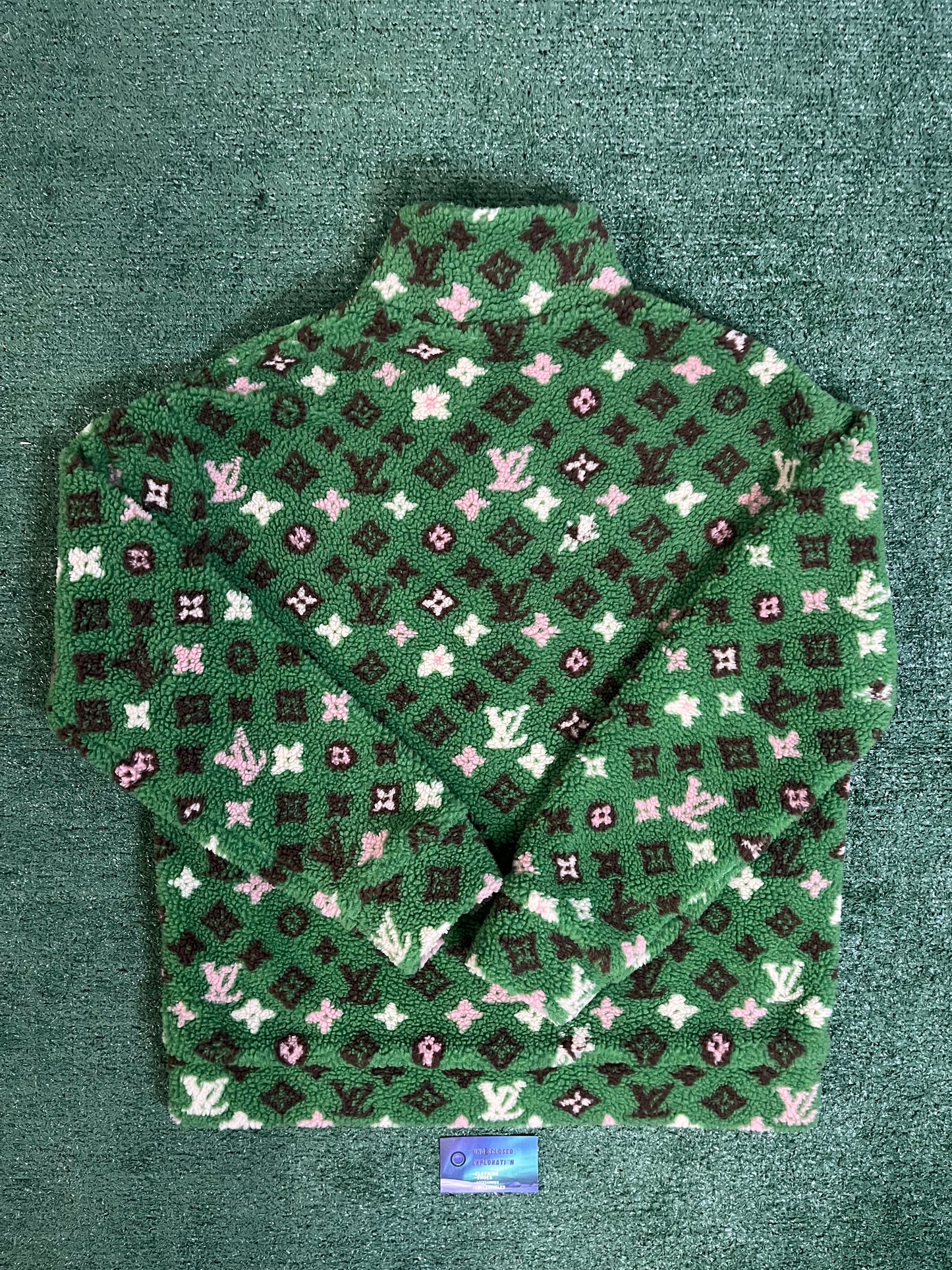 Louis Vuitton by Tyler, the Creator Monogram Fleece Blouson Green