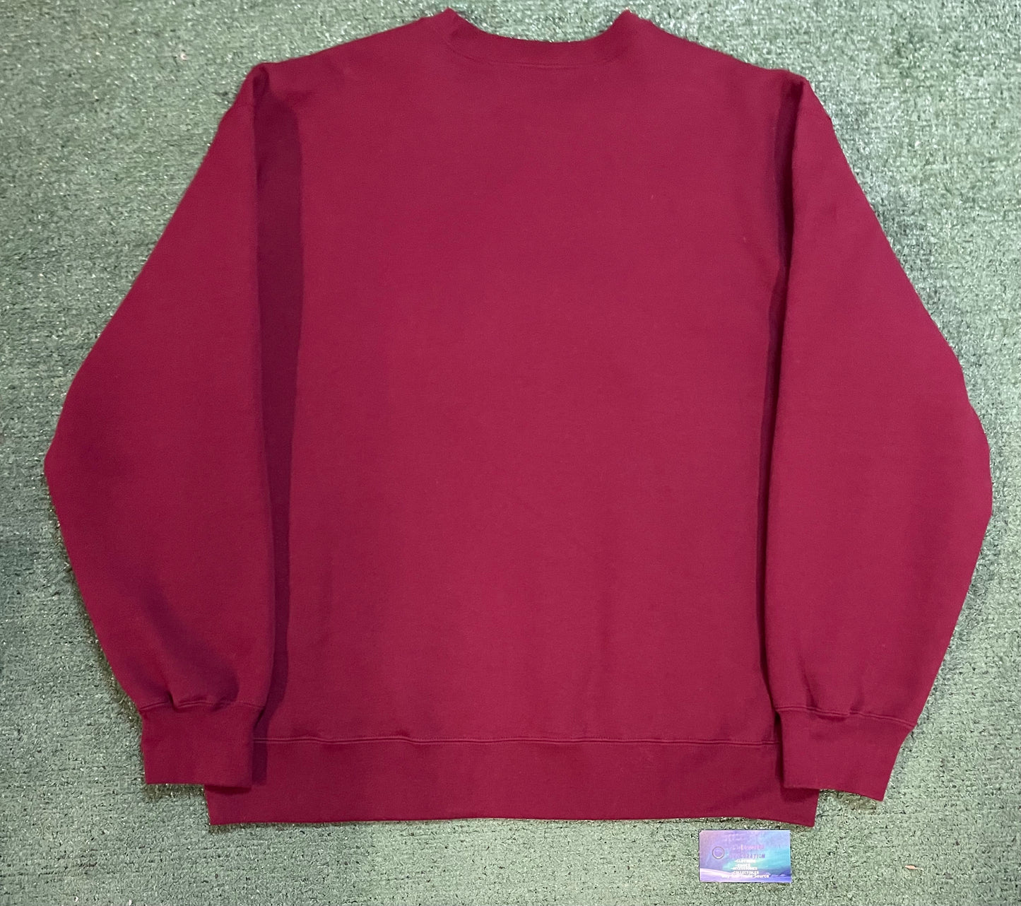 Supreme cardinal red box logo crewneck