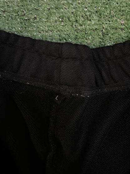 Black Rhinestone black sweatpants
