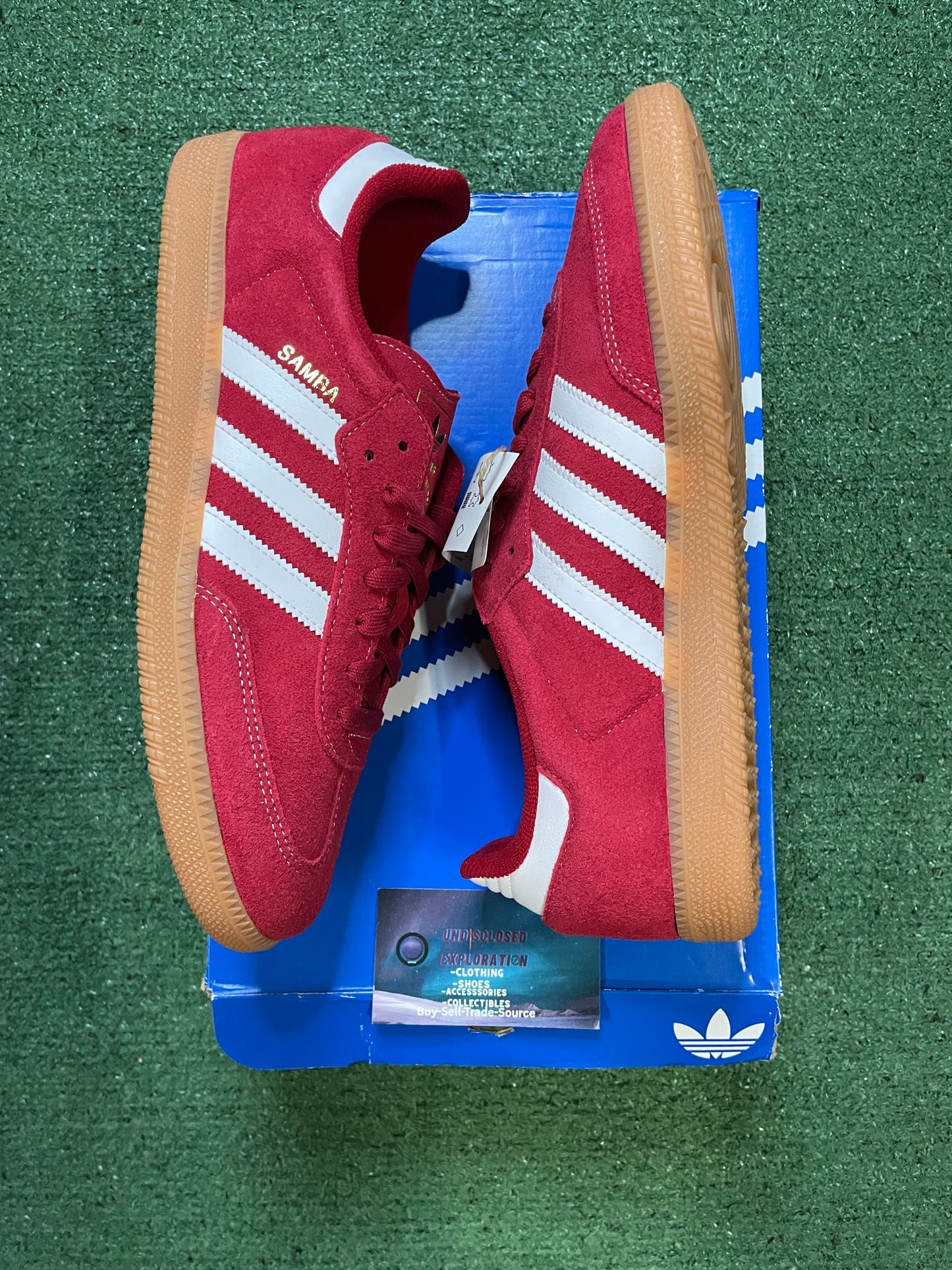 Adidas Samba victory red