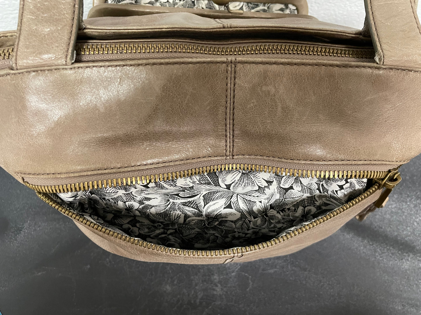 Leather Hobo International bag
