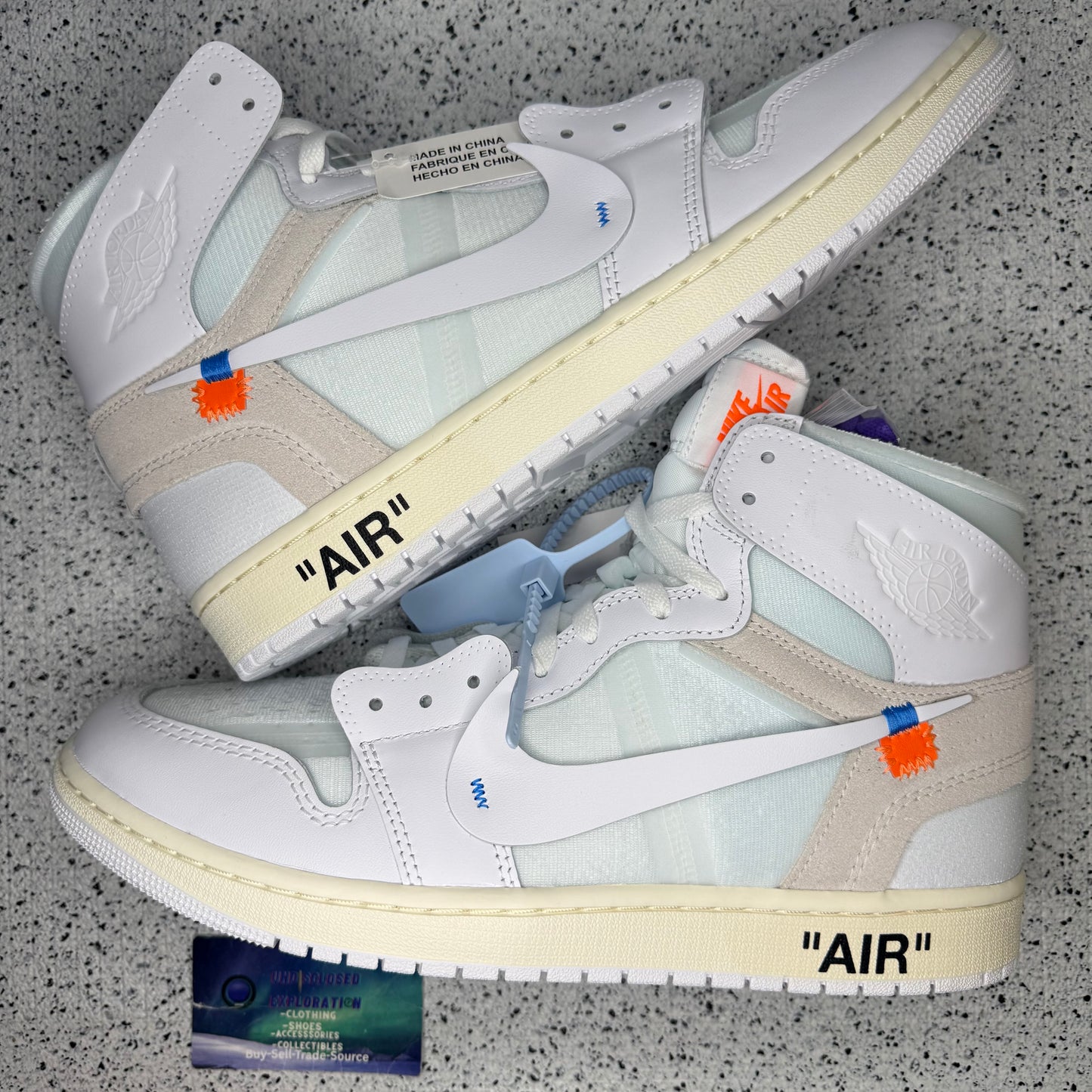 Jordan 1 V.A.A Alaska Off-White