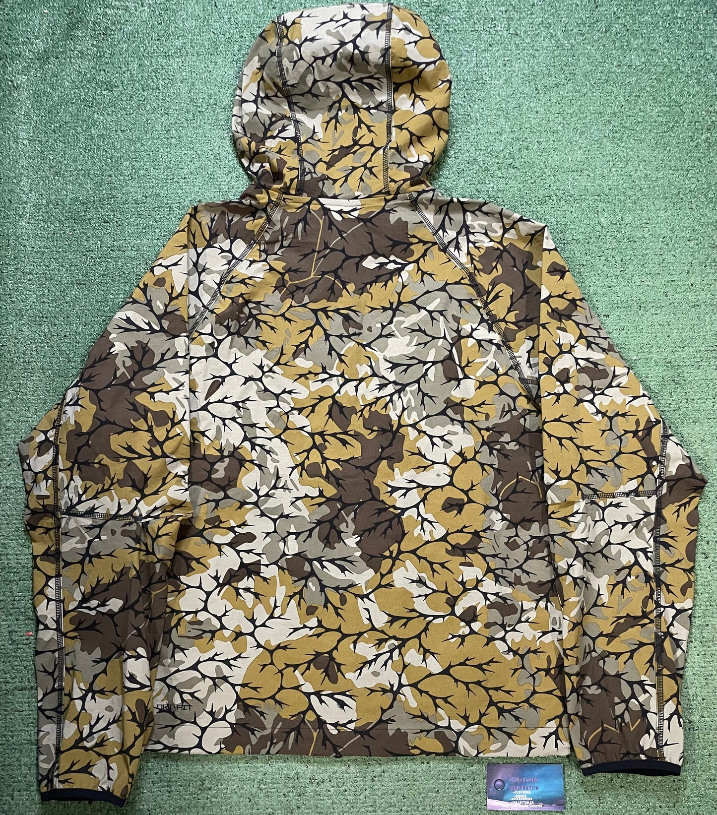 Nike tech woven tree camo jacket