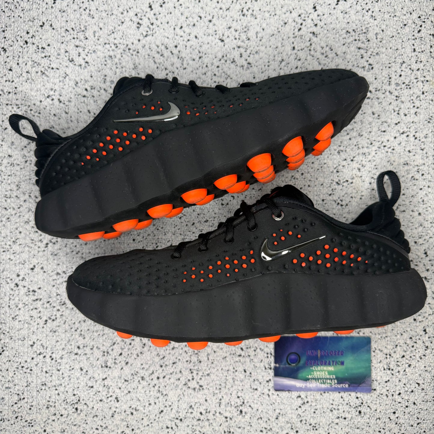 Nike Mind 002 Black Chrome 7.5 Men/9 Women “Preowned”