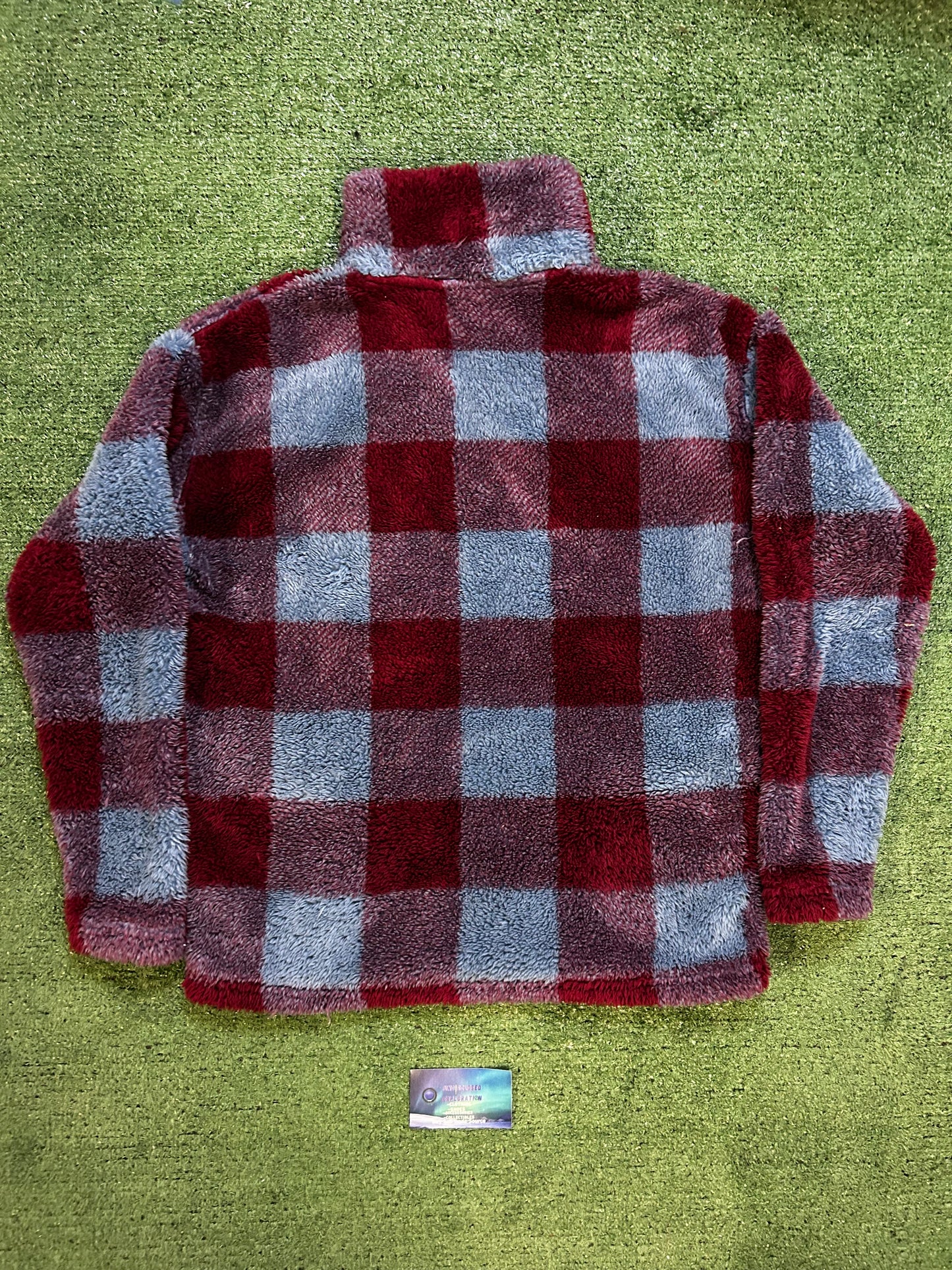 Eddie Bauer plush quarter zip