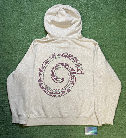 Gramicci Swirl grey Hoodie