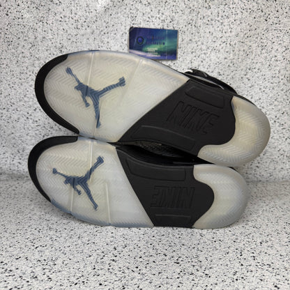 Jordan 5 Black Metallic Reimagined 9 Men “Preowned”