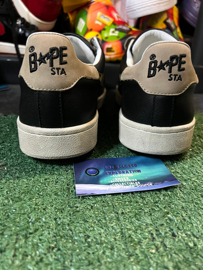 Bape skullsta black size 11men/12.5women